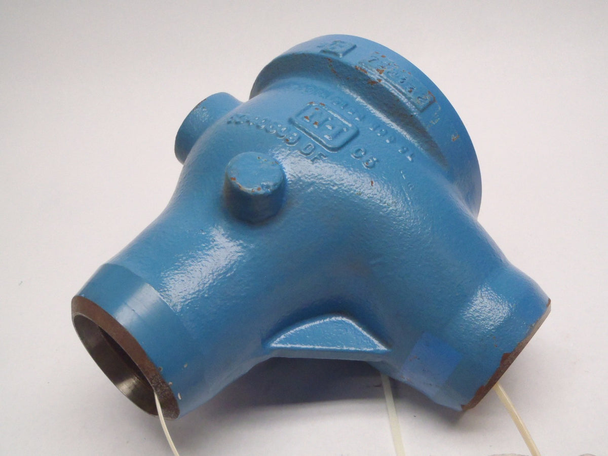 101851D2103MDF | Hammel Dahl F/3 In Angle Valve w/ SCH 80 Butt Weld Ends - New – Open box - Maverick Industrial Sales