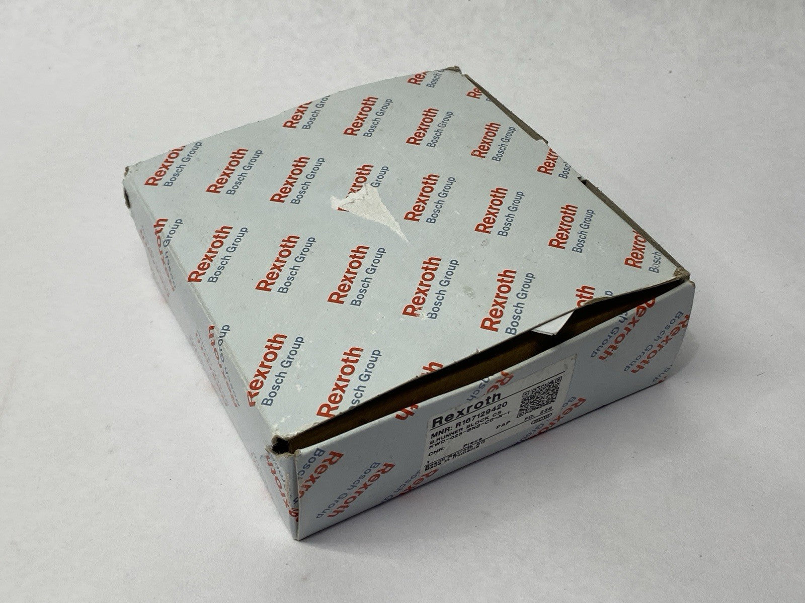 Rexroth KWD-025-BNS-C0-N-1 Carbon Steel Linear Ball Runner Block R167129420 - Maverick Industrial Sales