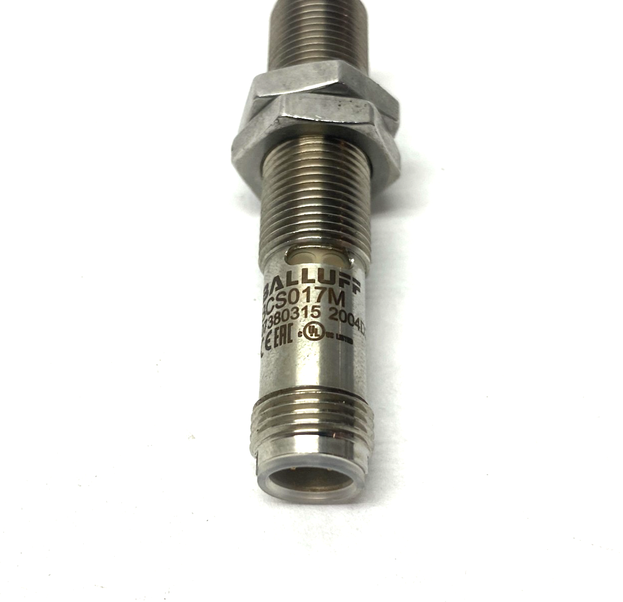 Balluff BCS017M Capacitive Sensor, Flush Mounting, BCS M12K4D2-PIM50C-S04G - Maverick Industrial Sales