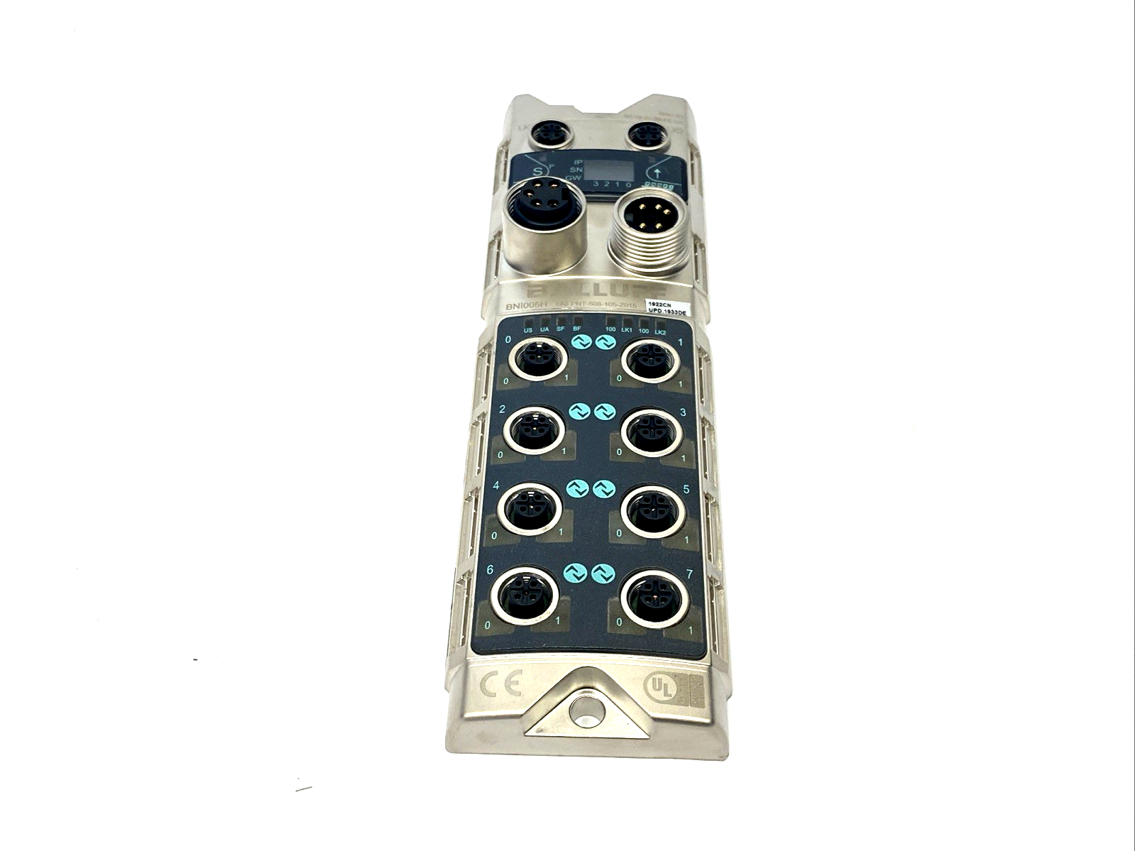Balluff BNI005H Active Splitter I/O Master Block BNI PNT-508-105-Z015 - Maverick Industrial Sales