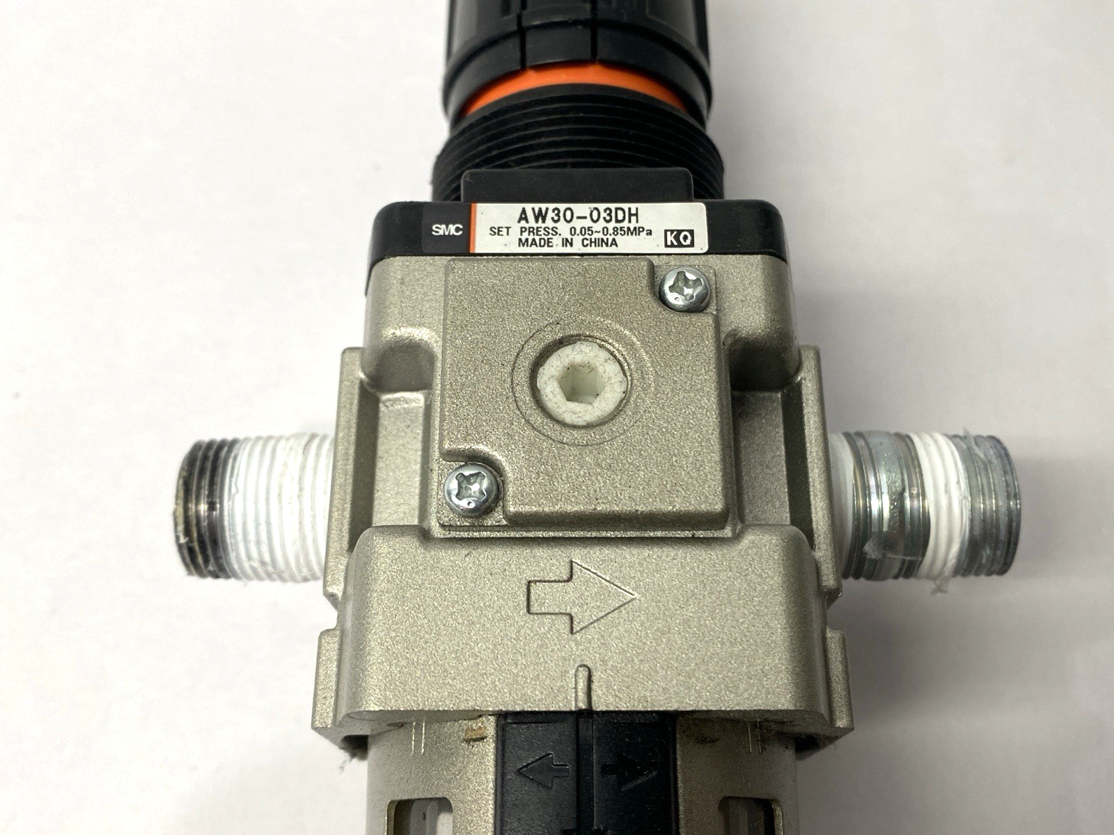 SMC AW30-03DH Pneumatic Pressure Regulator 3/8" Ports - Maverick Industrial Sales