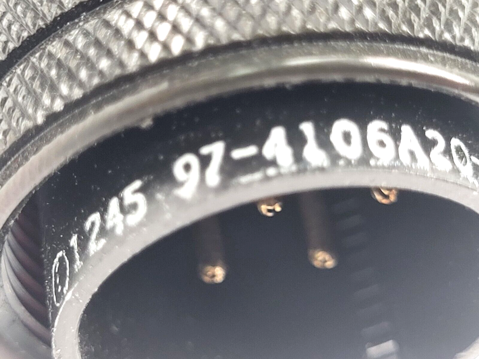 Amphenol 1245 97-4106A20-ZP-621 M to F Connectors 8-Pin w/ Cable - Maverick Industrial Sales