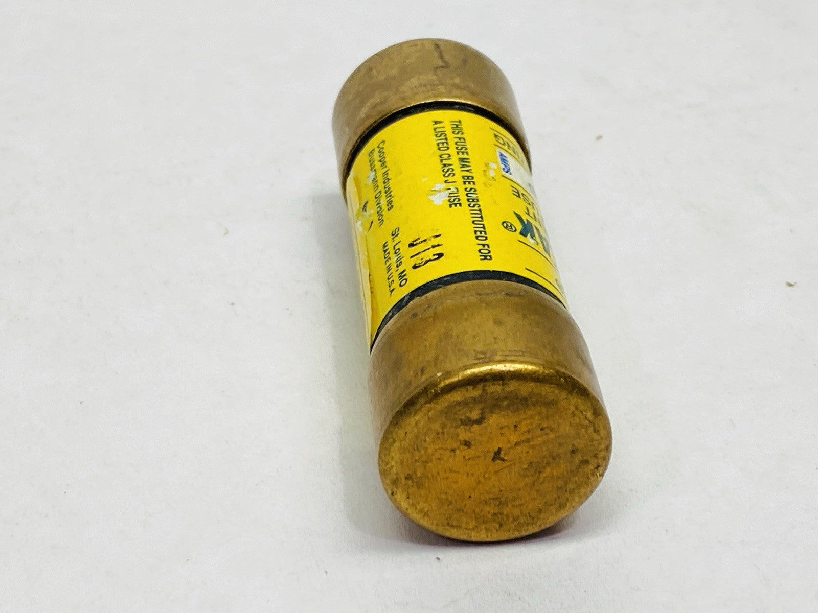 Bussmann LPJ-12SP Time Delay Class J Fuse 12A 600VAC LOT OF 3 - Maverick Industrial Sales