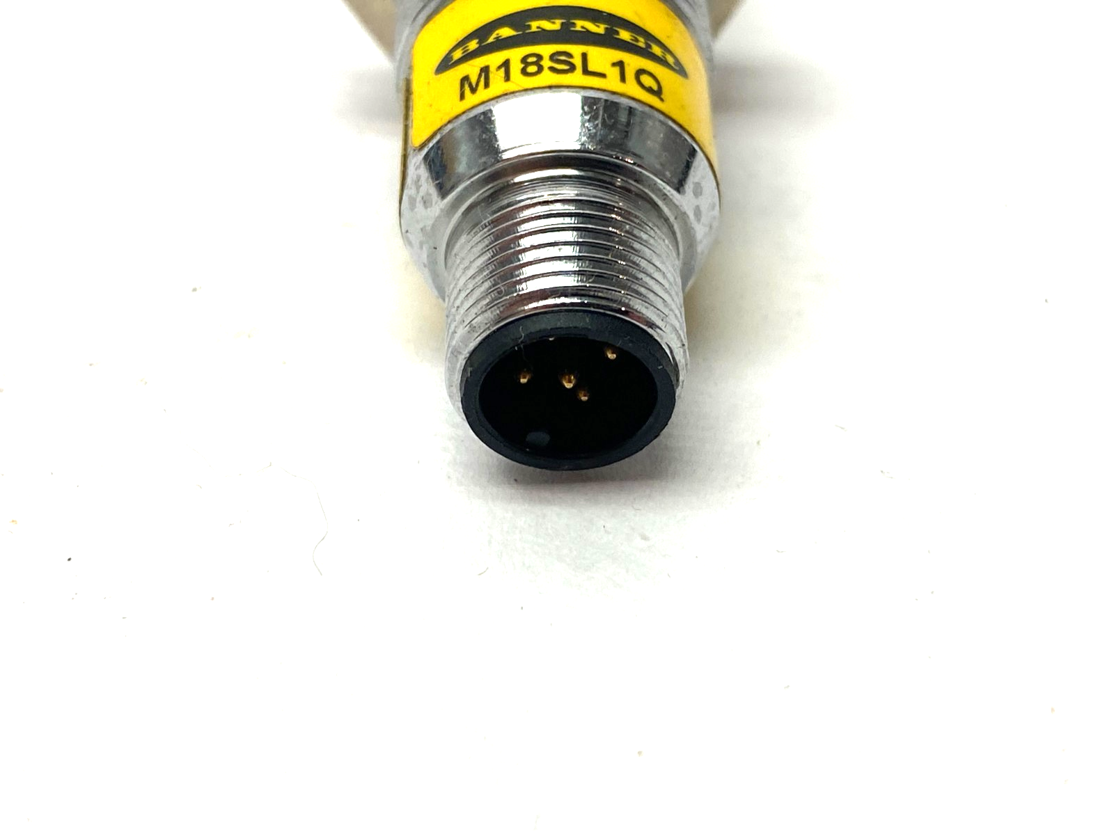 Banner M18SL1Q EZ-LIGHT 18mm Metal Barrel Panel Mount Indicator 73211 - Maverick Industrial Sales