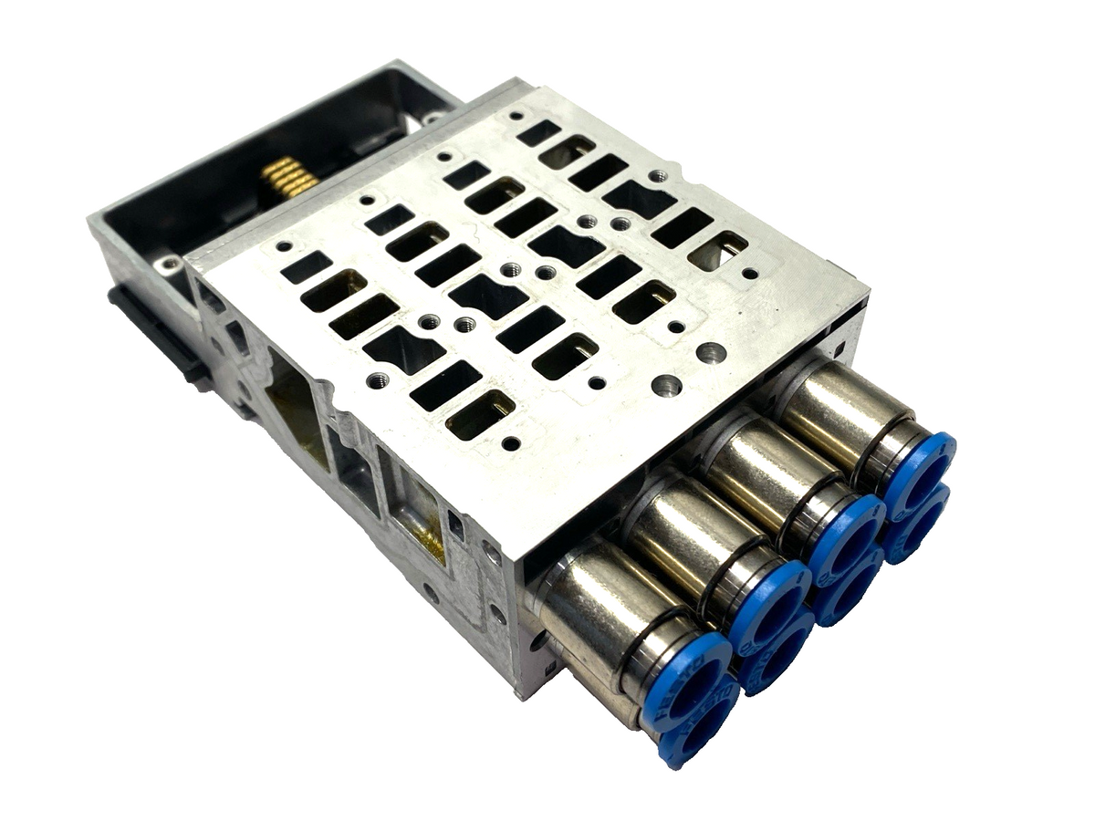 Festo VMPA14-FB-AP-4-1 Sub-Base Manifold, 4-Station, 8074666 - Maverick Industrial Sales