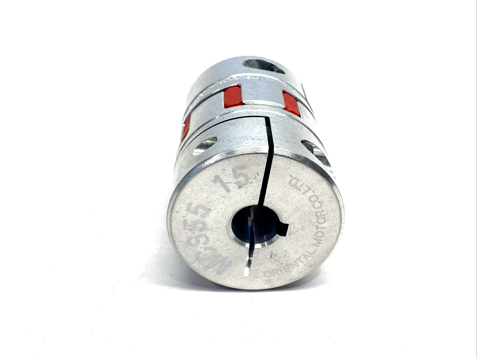 Oriental Motor MCS551415 Flexible Jaw Coupling 14mm To 15mm Shaft Dia. 55mm O.D. - Maverick Industrial Sales