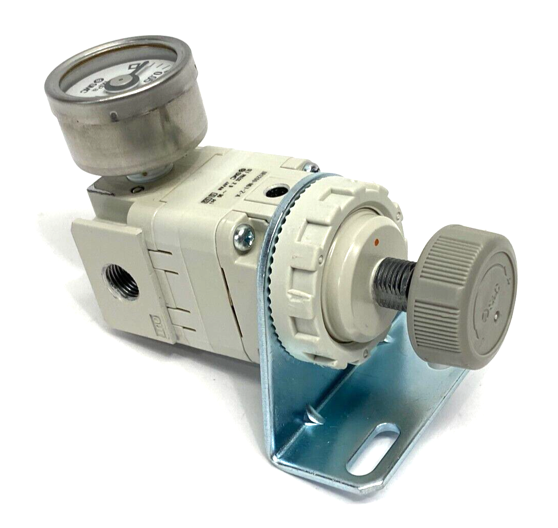 SMC IR1200-N01-Z-A Zero Bleed Precision Regulator 2.9~30psi Set Press 1/8" NPT - Maverick Industrial Sales