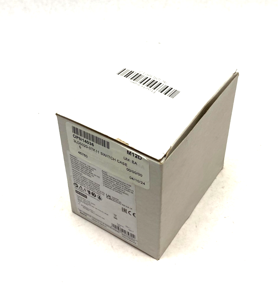 Siemens 3LD5020-0TK11 SENTRON Molded Case Rotary Disconnect Switch 3-Pole - Maverick Industrial Sales