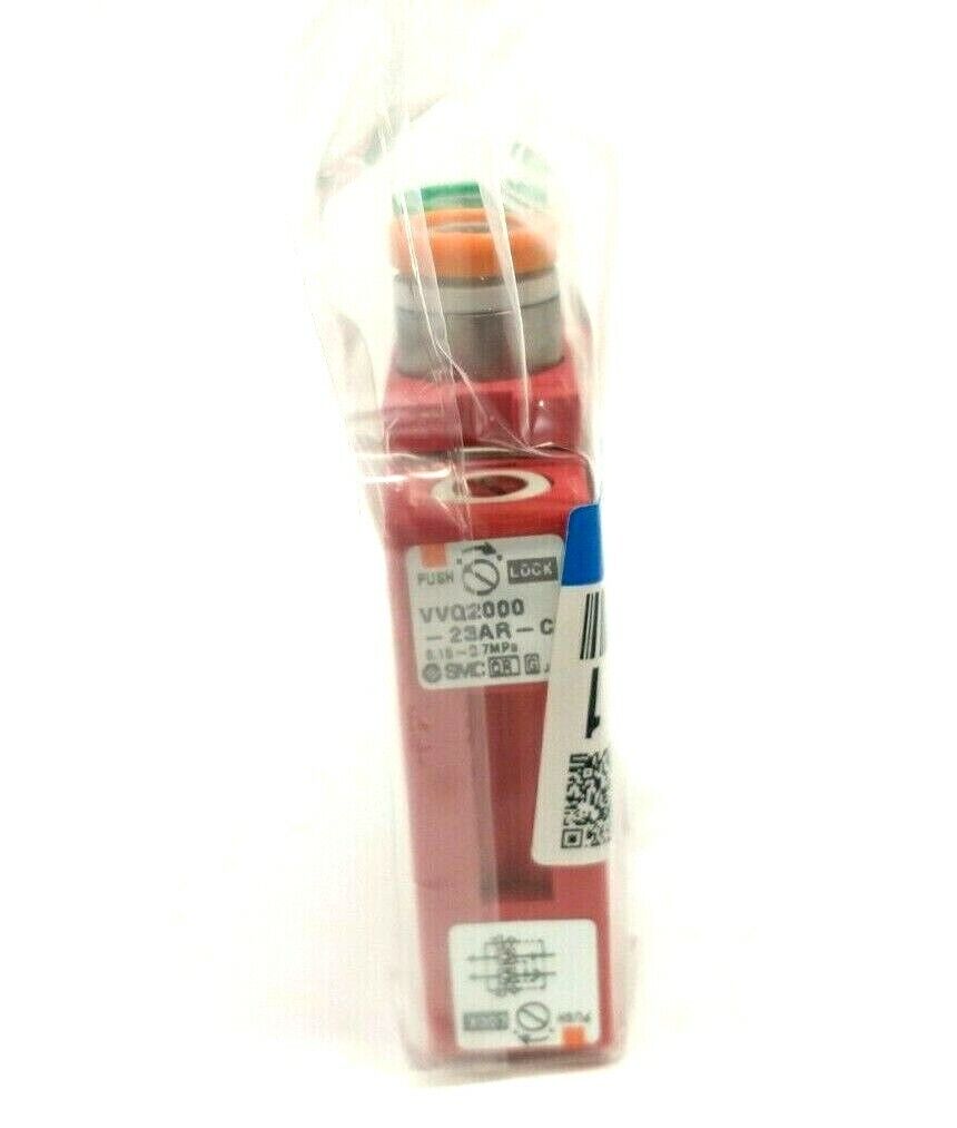 SMC VVQ2000-23AR-C8 4 Way Solenoid Valve Perfect Block - Maverick Industrial Sales