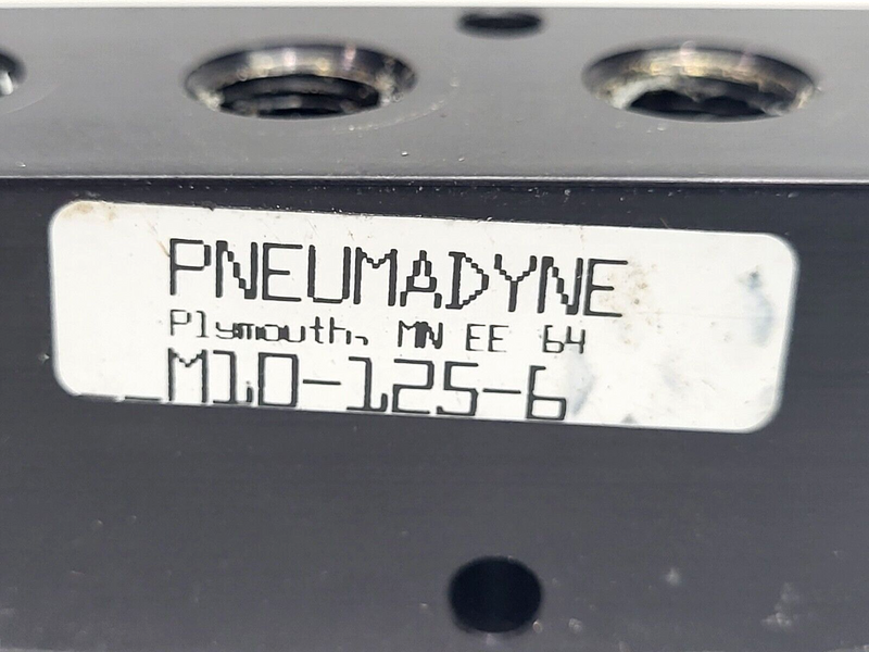 Pneumadyne M10-125-6 Pneumatic Manifold - Maverick Industrial Sales