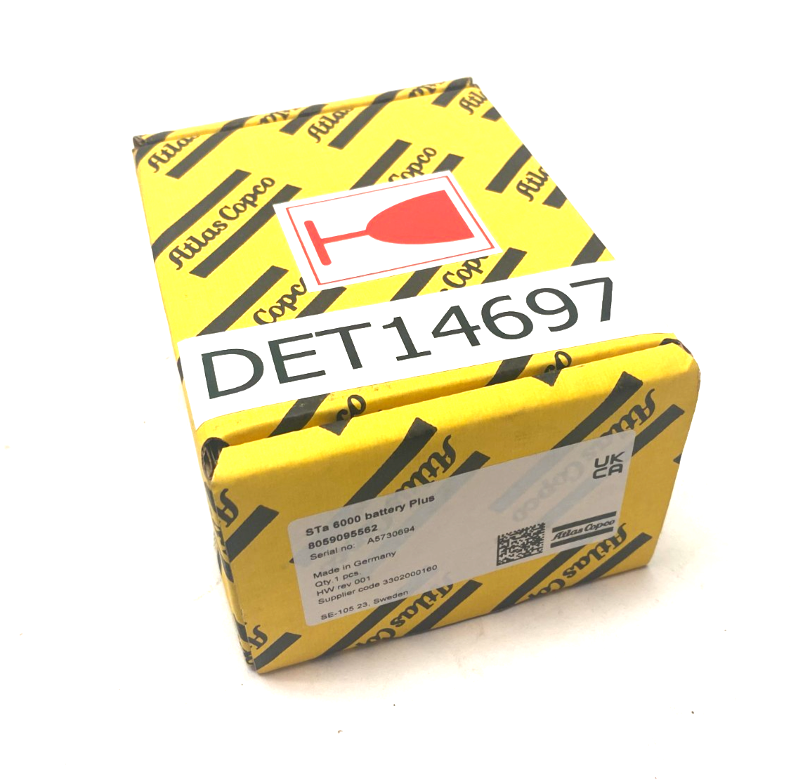 Atlas Copco 8059095562 STa 6000 Analyzer Battery Plus - Maverick Industrial Sales