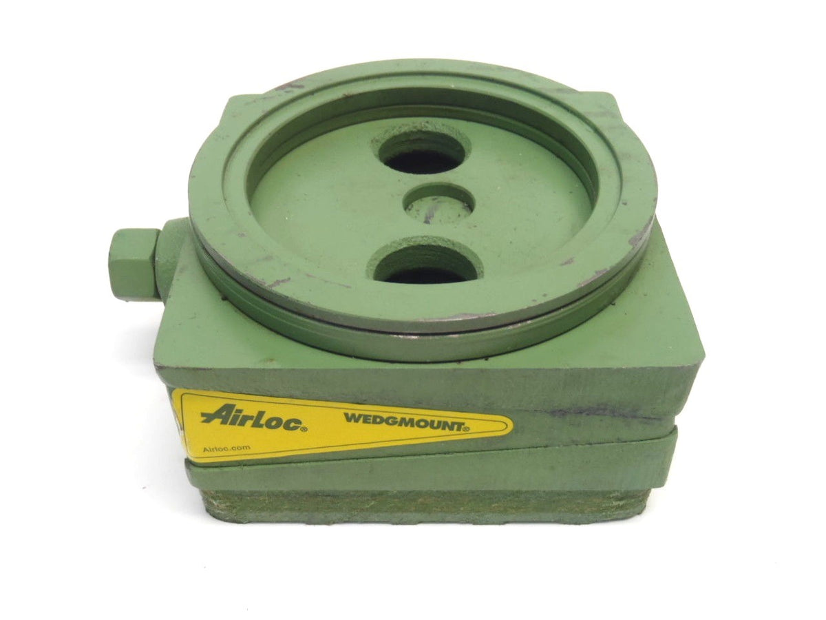 4.5" X 4.5" X 2.5" | Airloc Wedgmount Inch Bolt On Spherical Seat Leveling Mount - Used - Maverick Industrial Sales