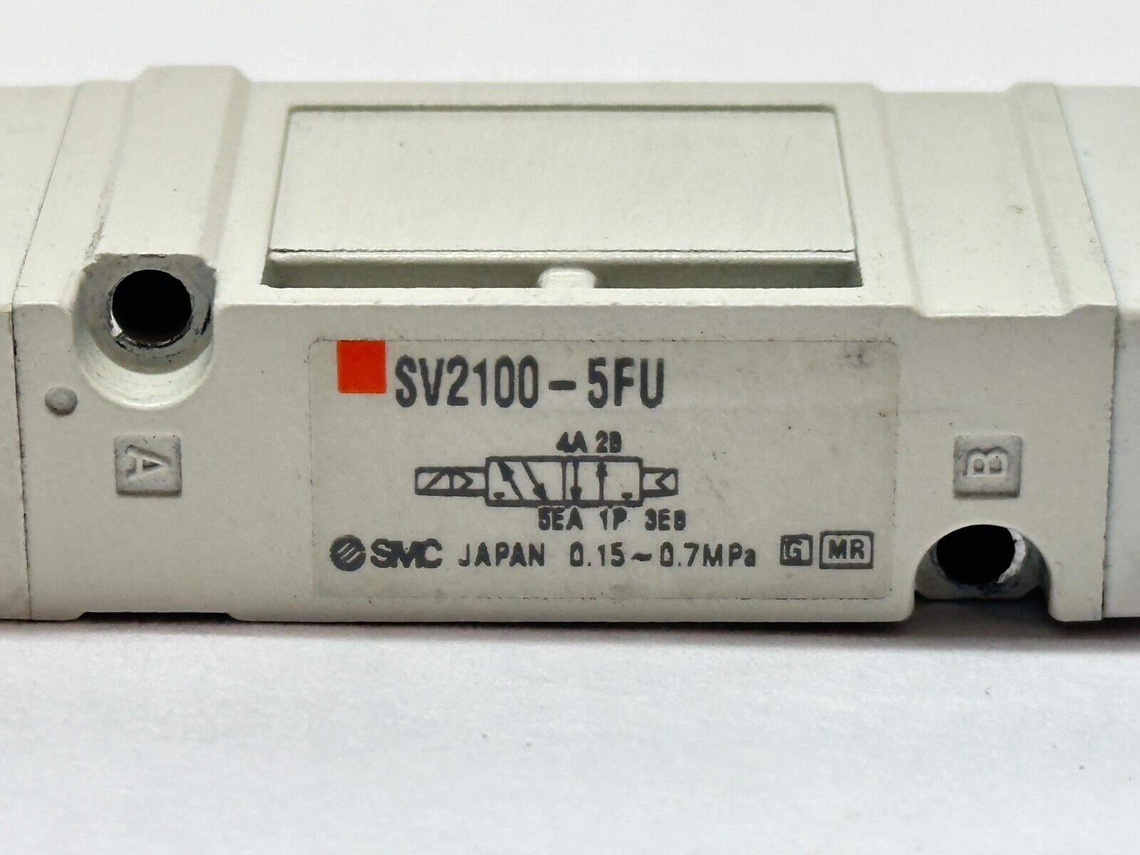 SMC SV2100-5FU Solenoid Valve 5-Port 2-Position 24VDC - Maverick Industrial Sales