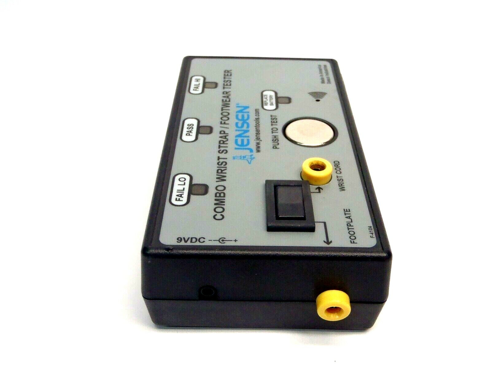 Jensen Combo Wrist Strap Footwear Tester 9VDC - Maverick Industrial Sales