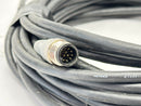 Keyence GL-RCT10PM-R GL-R Series Extension Cable M/F M14 12-Pin 10m - Maverick Industrial Sales