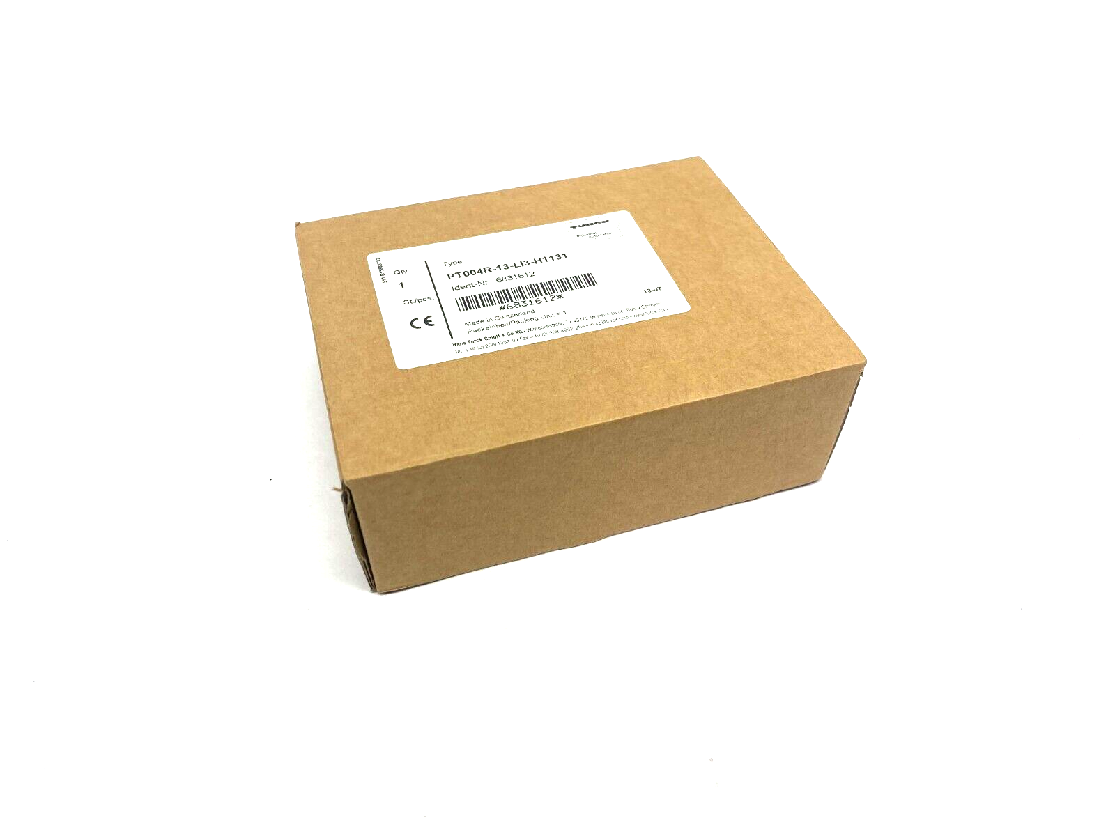 Turck PT004R-13-LI3-H1131 Pressure Transmitter M12 3-Pin Stainless Steel 6831612 - Maverick Industrial Sales