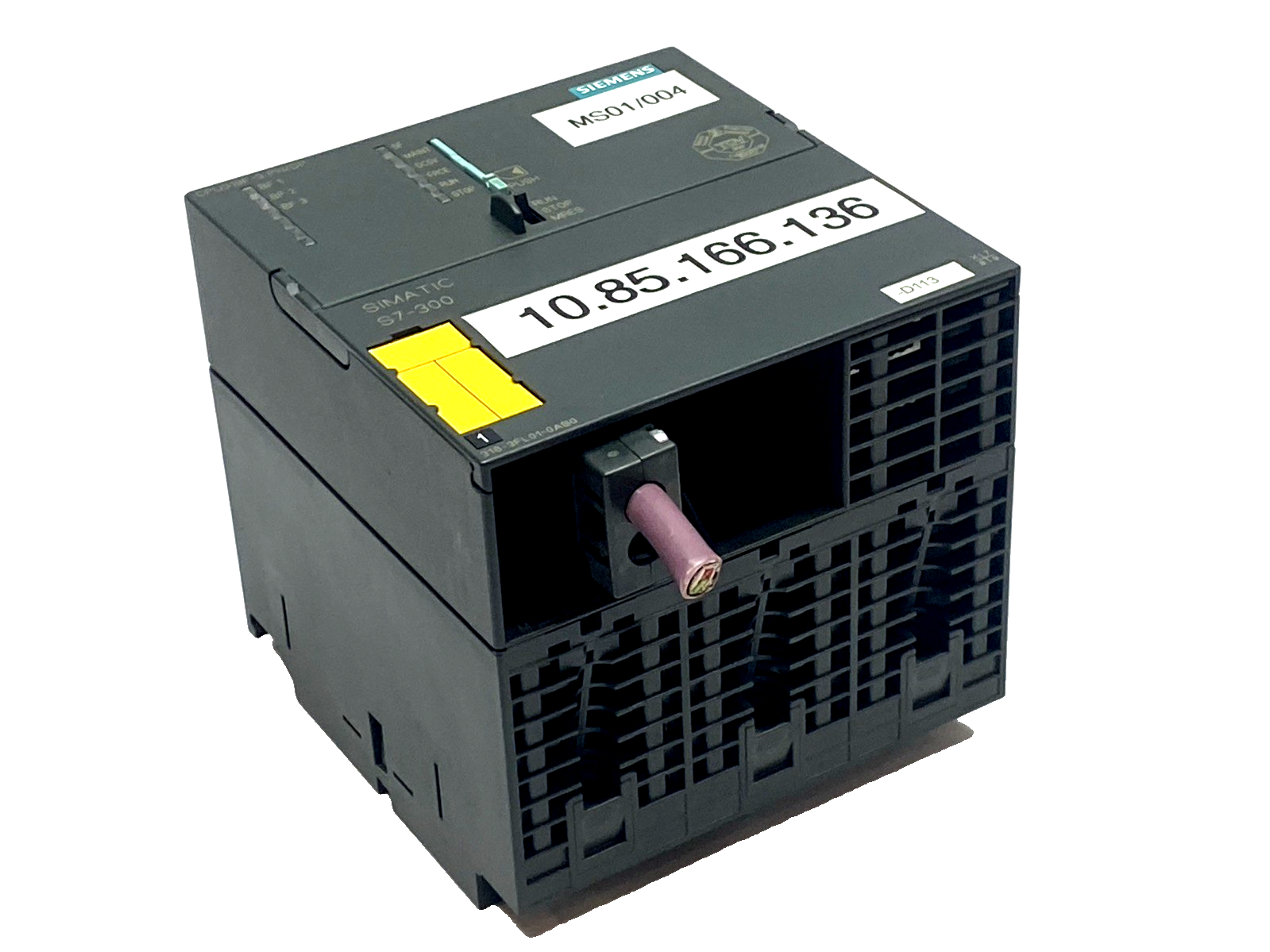 Siemens 6ES7 318-3FL01-0AB0 F-CPU S7-300 PN/DP 24VDC - Maverick Industrial Sales