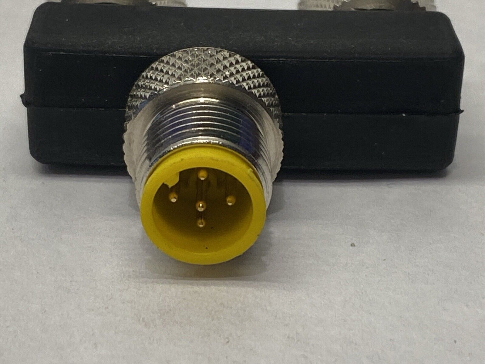 Lumberg Automation ASBS-2-M12-S3995 T-Connector M125-Pin 600003843 - Maverick Industrial Sales