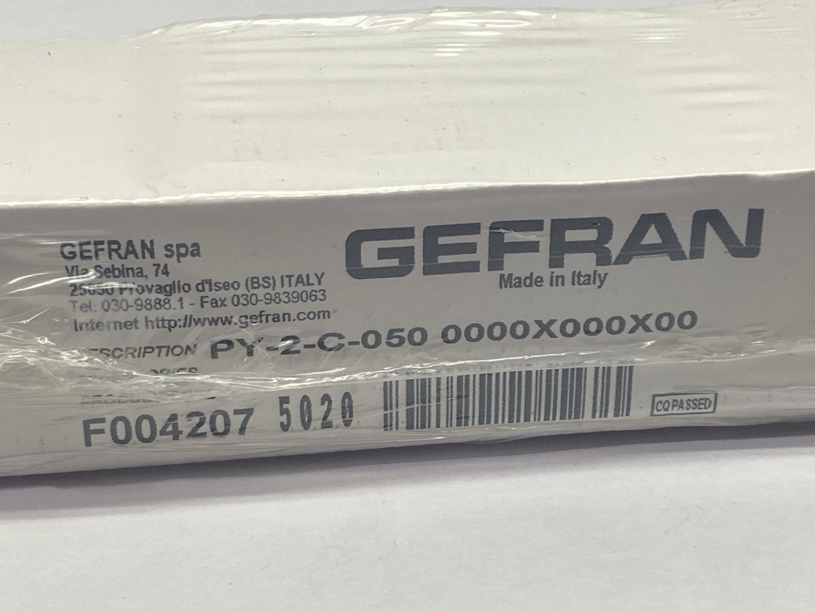 Gefran PY-2-C-050 PY2 Linear Position Transducer 50mm - Maverick Industrial Sales