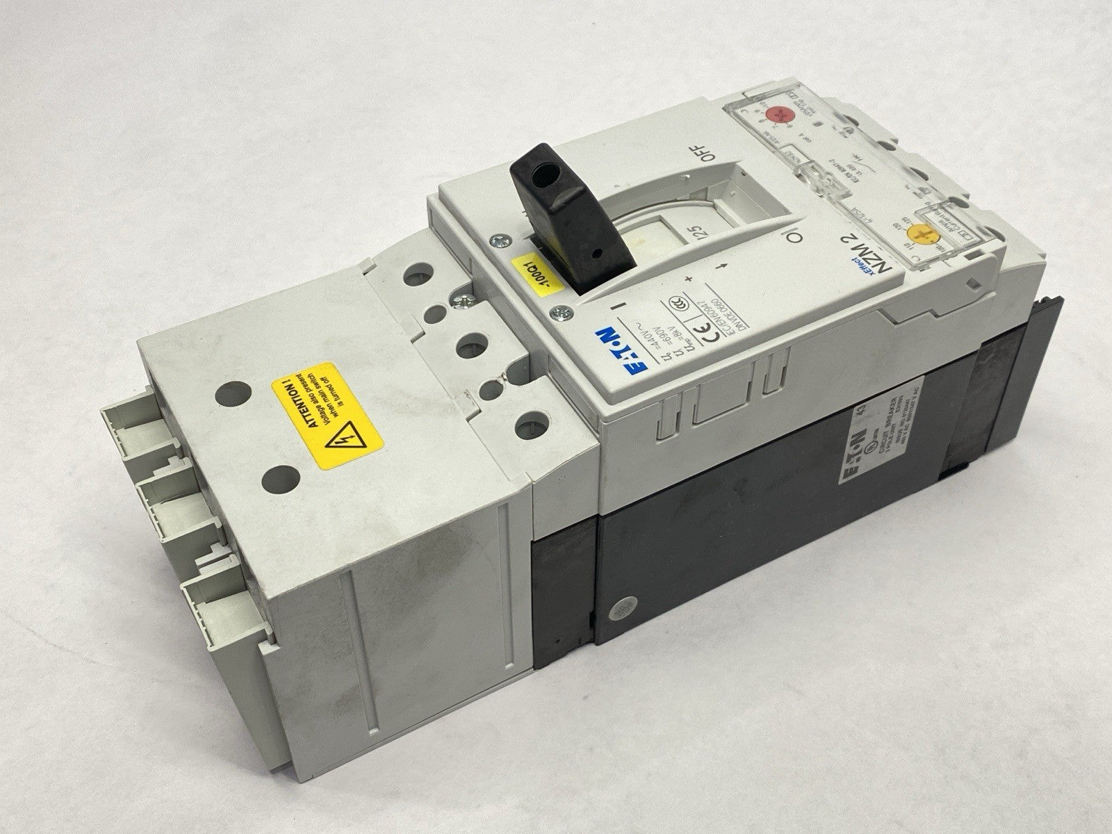 Eaton NZMB2-A125-NA NZM Series Circuit Breaker 3-Pole 100-125A 440VAC - Maverick Industrial Sales
