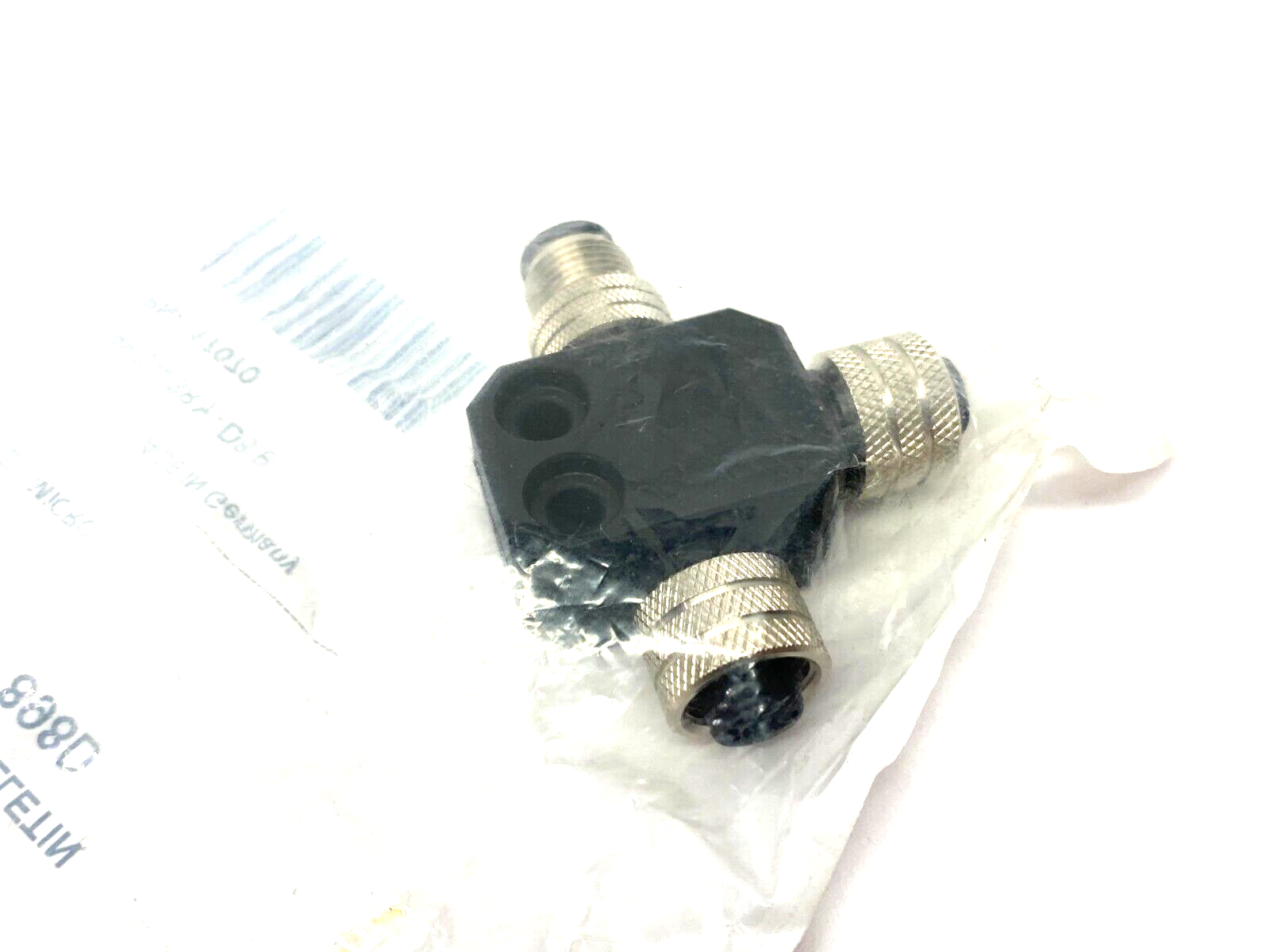 Allen Bradley 898D-438Y-D8 Ser. B Cable Splitting DC Micro Tee Black 5-Pin - Maverick Industrial Sales