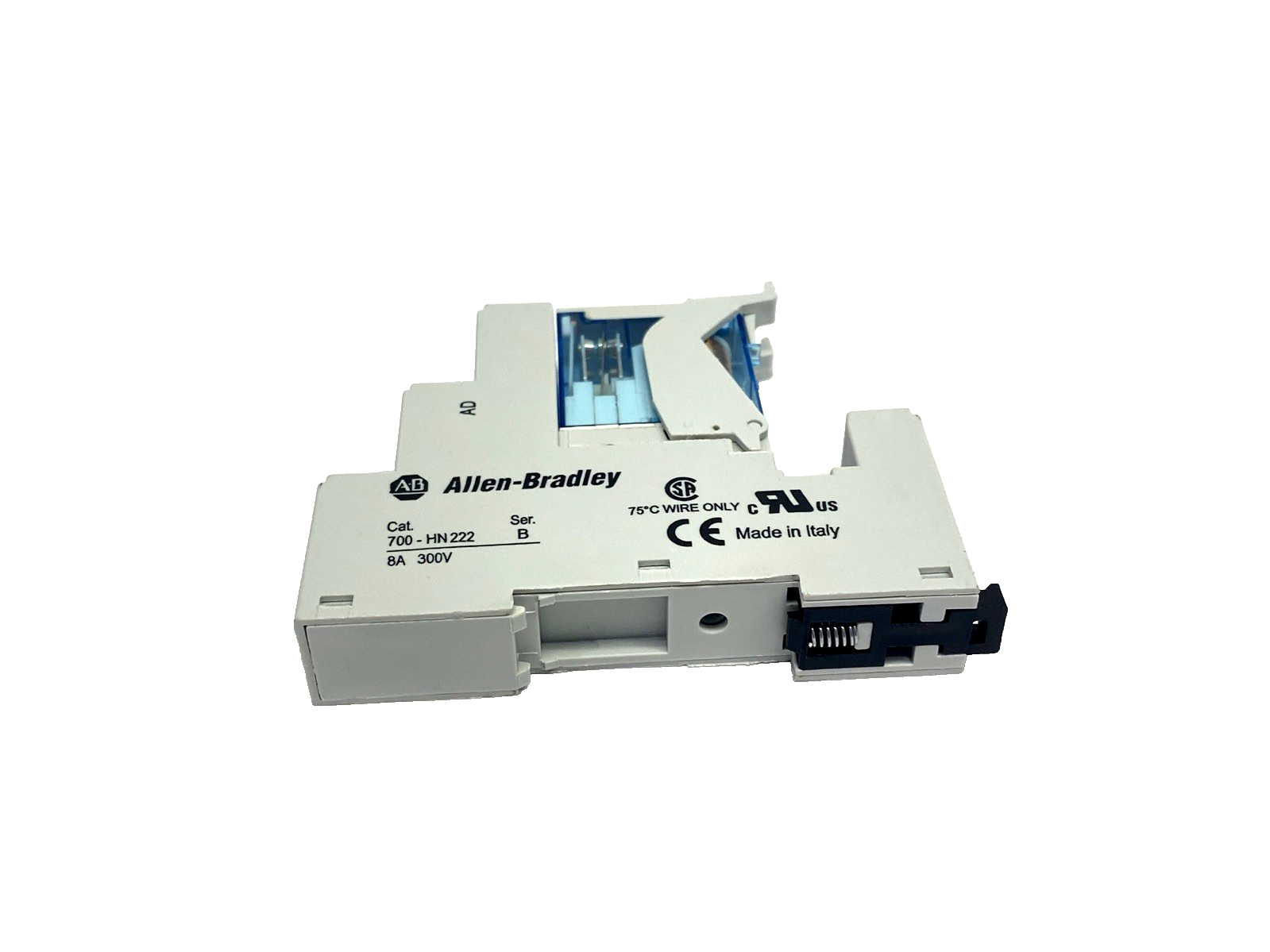 700-HK32Z24 | Allen Bradley Ser. B Plug In Relay 24V DC & 700-HN222 Socket/Base 8A - Used - Maverick Industrial Sales