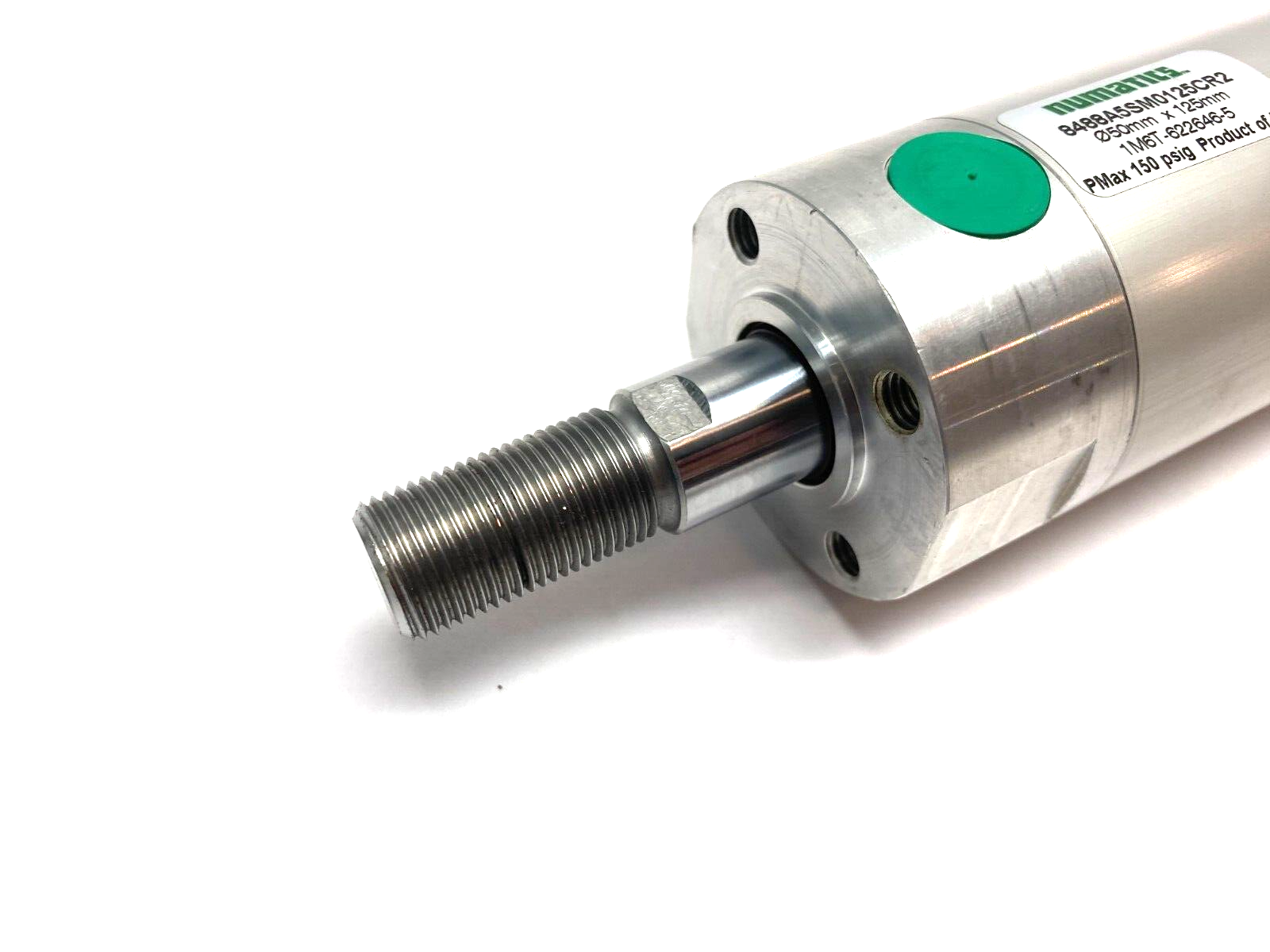 Numatics 8488A5SM0125CR2 Round Air Cylinder 1M6T-622646-5 PMax 150 psig - Maverick Industrial Sales