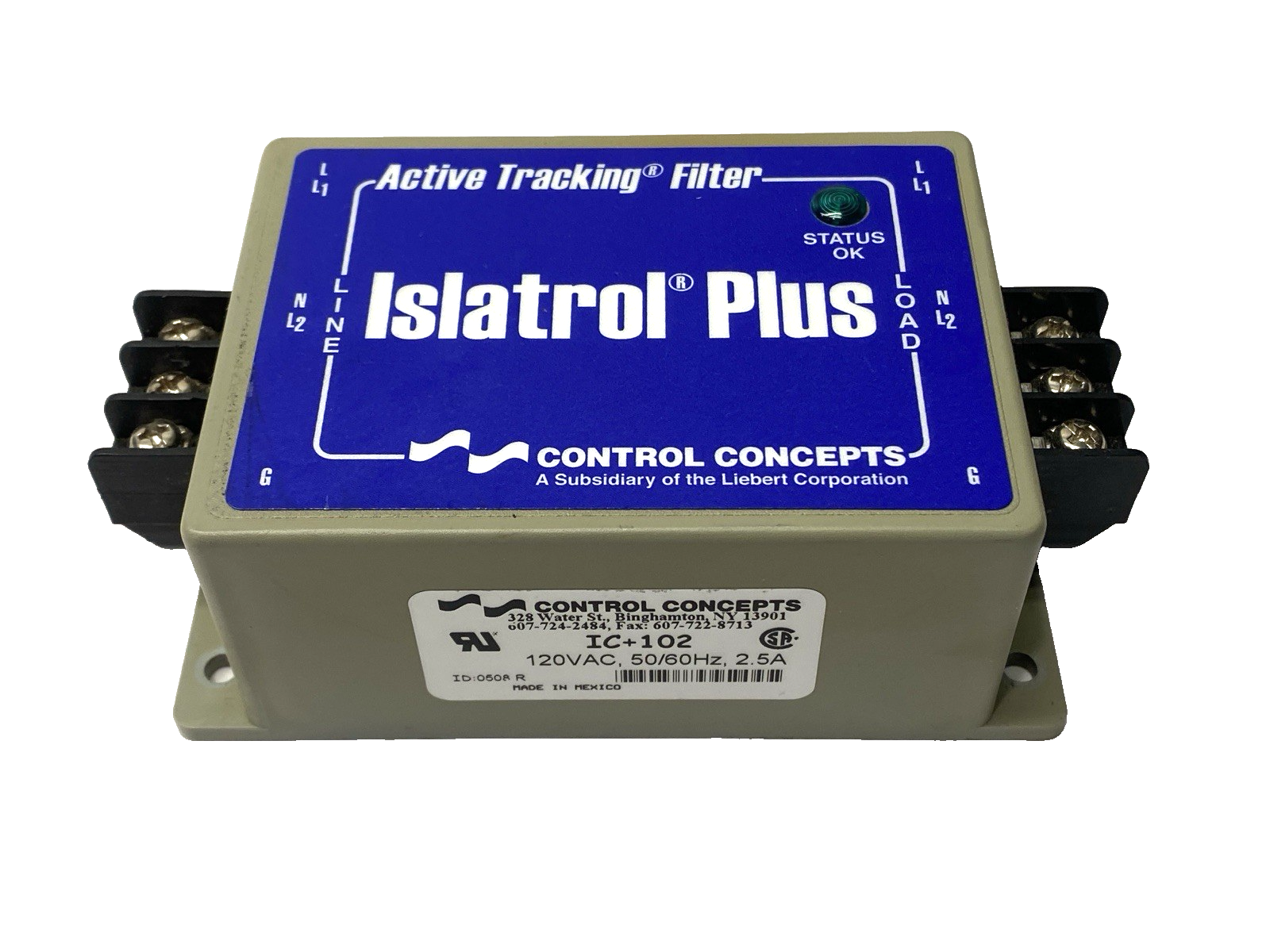 Control Concepts IC+102 Active Tracking Filter Islatrol Plus - Maverick Industrial Sales