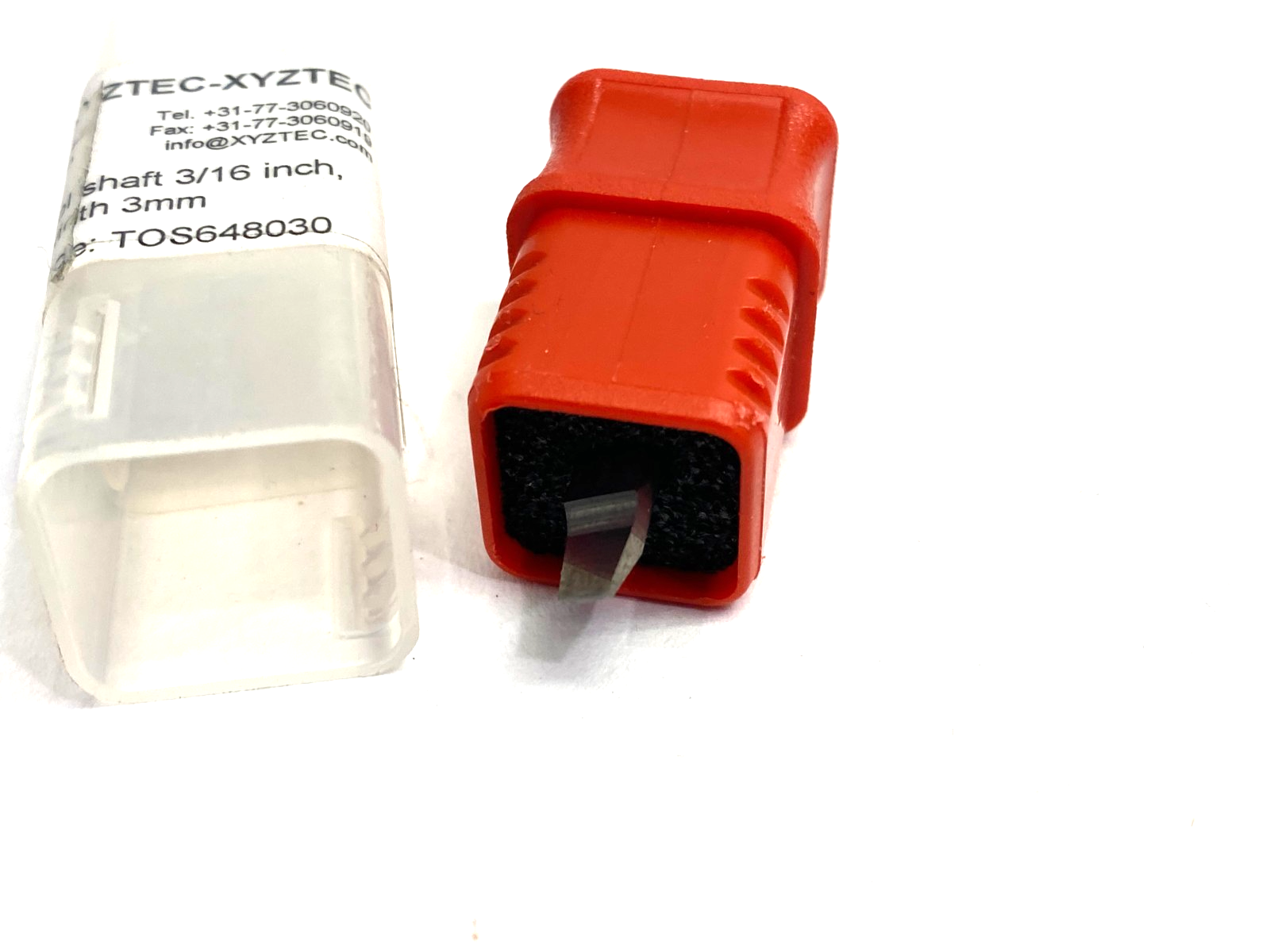 TOS648030 | xyztec Shear Tool, Shaft 3/16", Width 3mm - New - Maverick Industrial Sales