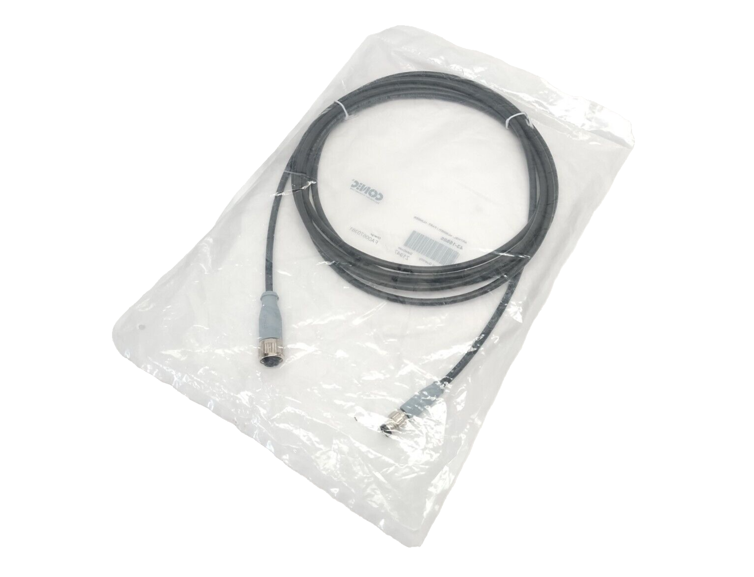 43-15585 | Conec Connection Cable M12 4-Pin Female To M8 4-Pin Male - New - Maverick Industrial Sales