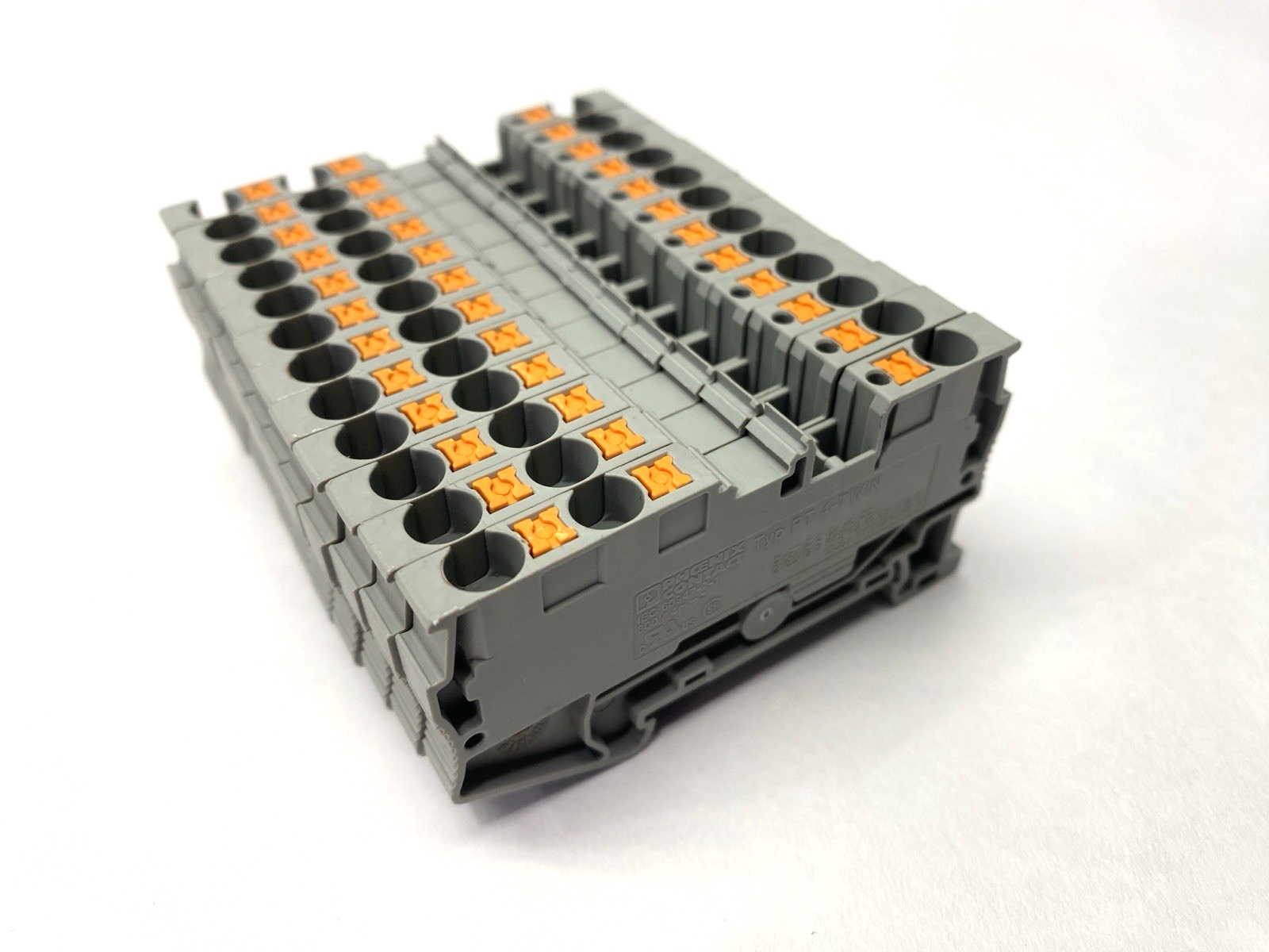 PT 4-TWIN | Phoenix Contact Feed-Through Terminal Block 3211771 LOT OF 12 - Used - Maverick Industrial Sales