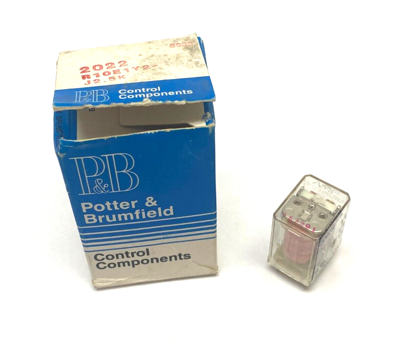 Potter & Brumfield R10E1Y2-J2.5K Miniature Relay 5.8 MA DC - Maverick Industrial Sales