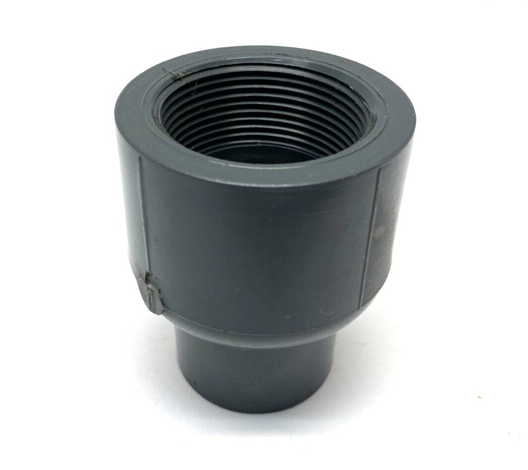 Nibco 4501R Reducing Coupling 1-1/2" to 1" Female Threaded GRAY SCH-80 CA00700 - Maverick Industrial Sales