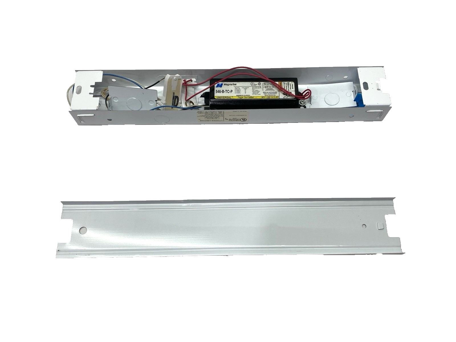 S115-120-LPF | Lithonia Lighting Standard Strip Lamp 18" Magnetic Ballast 15W 120V - New – Open box - Maverick Industrial Sales