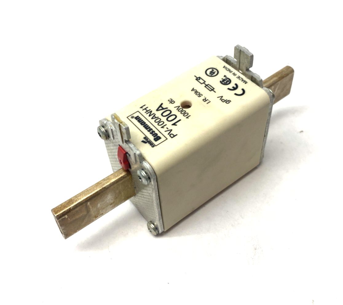 Cooper Bussmann PV-100ANH1 Photovoltaic Fuse 100A, 1000V - Maverick Industrial Sales