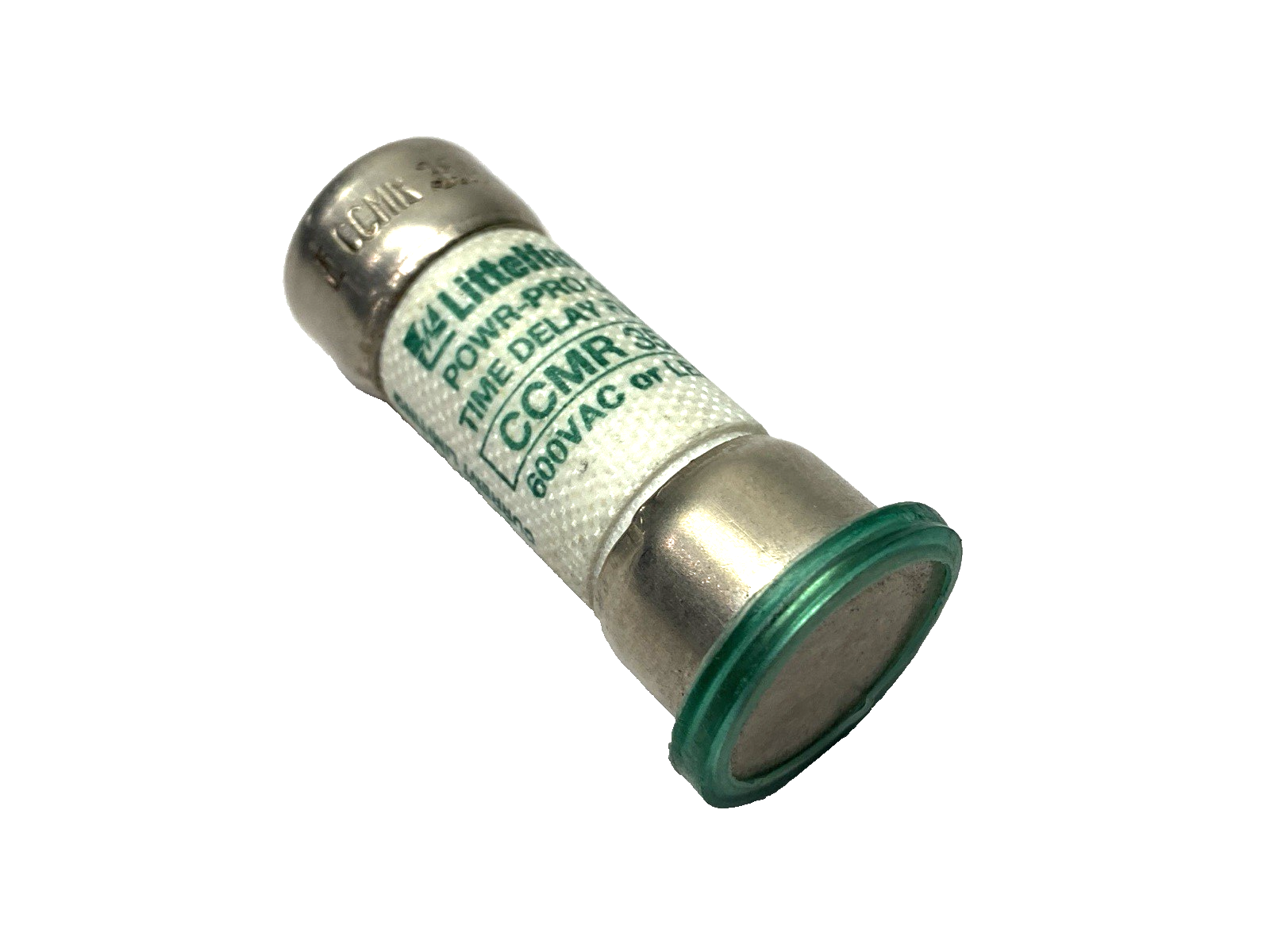 Littelfuse CCMR035 Powr-Pro Time-Delay Fuse Class CC 600VAC 35A SHELFWARE - Maverick Industrial Sales