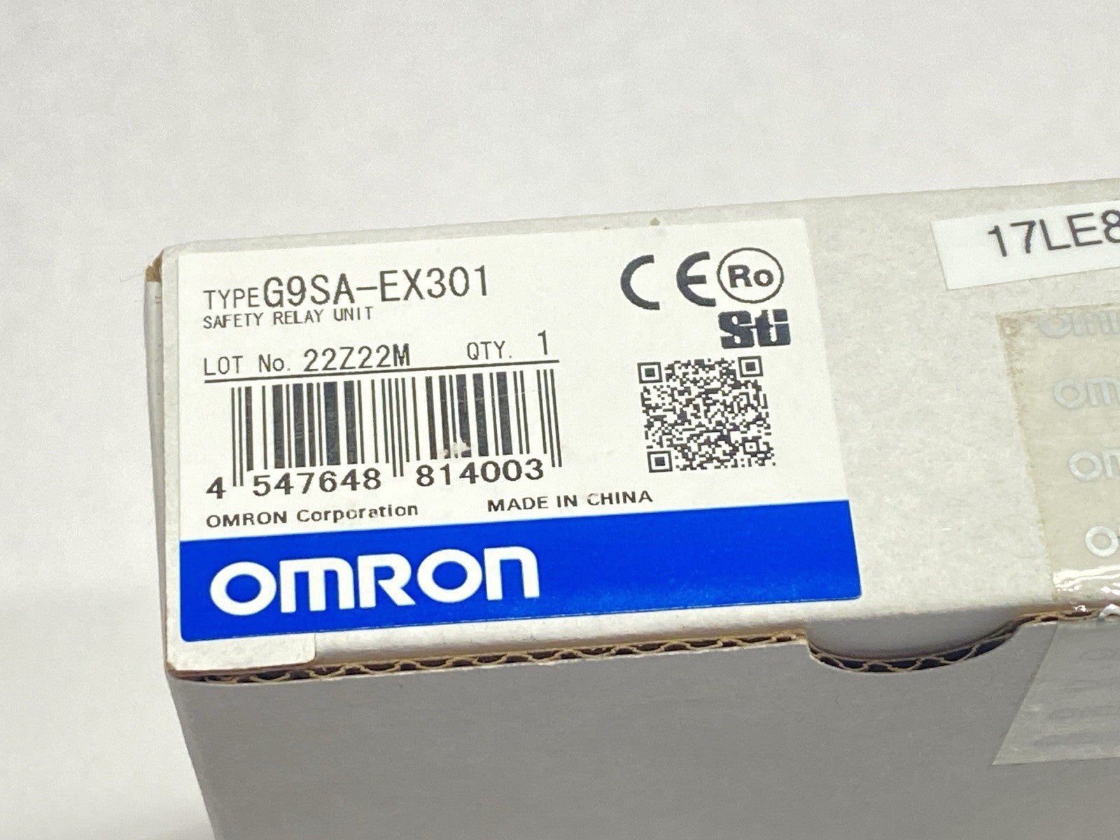 G9SA-EX301 | Omron Safety Relay Expansion Unit 5A 250VAC - New - Maverick Industrial Sales