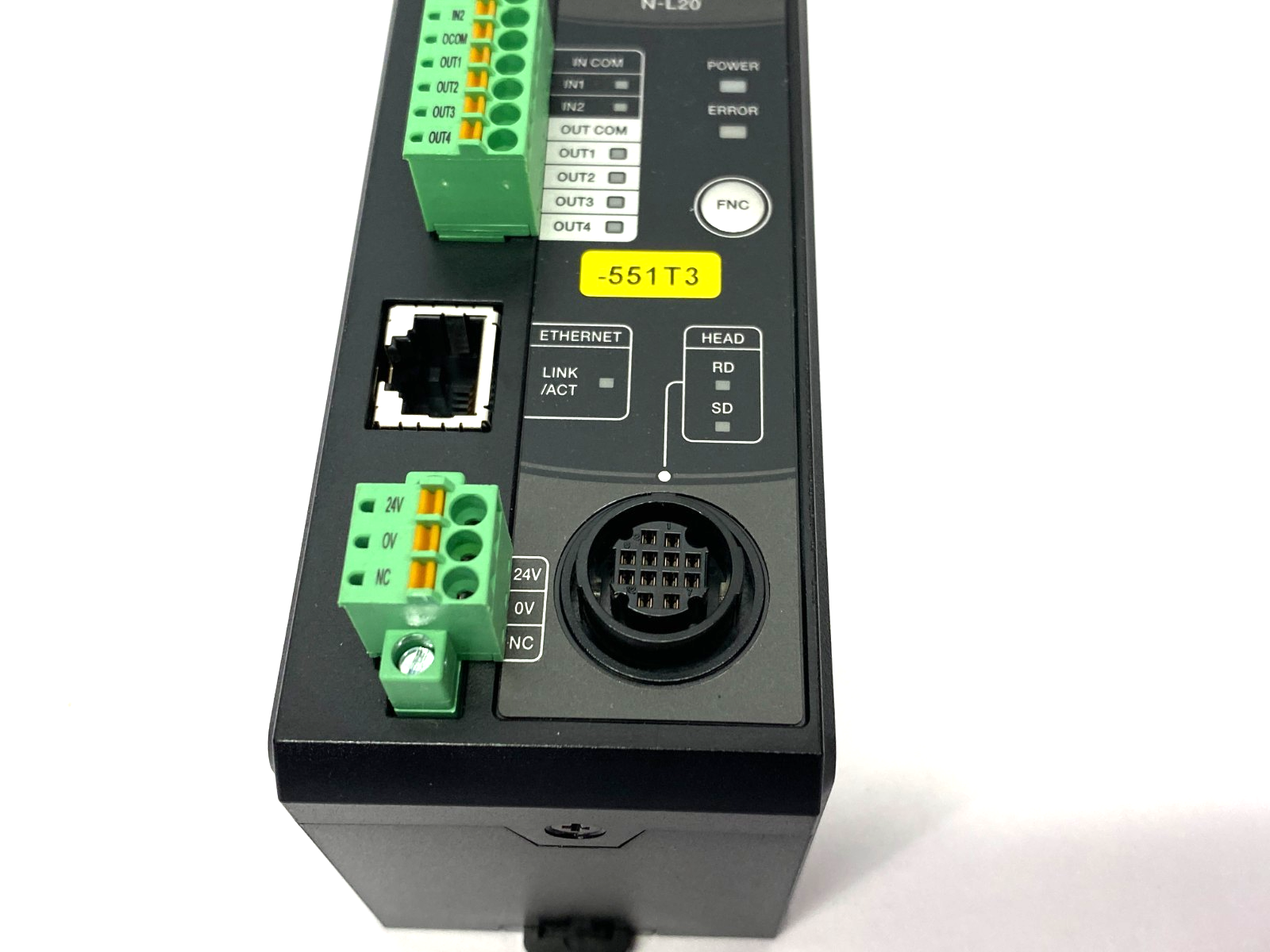 Keyence N-L20 Ethernet Connection Communication Unit 11-Point Display - Maverick Industrial Sales