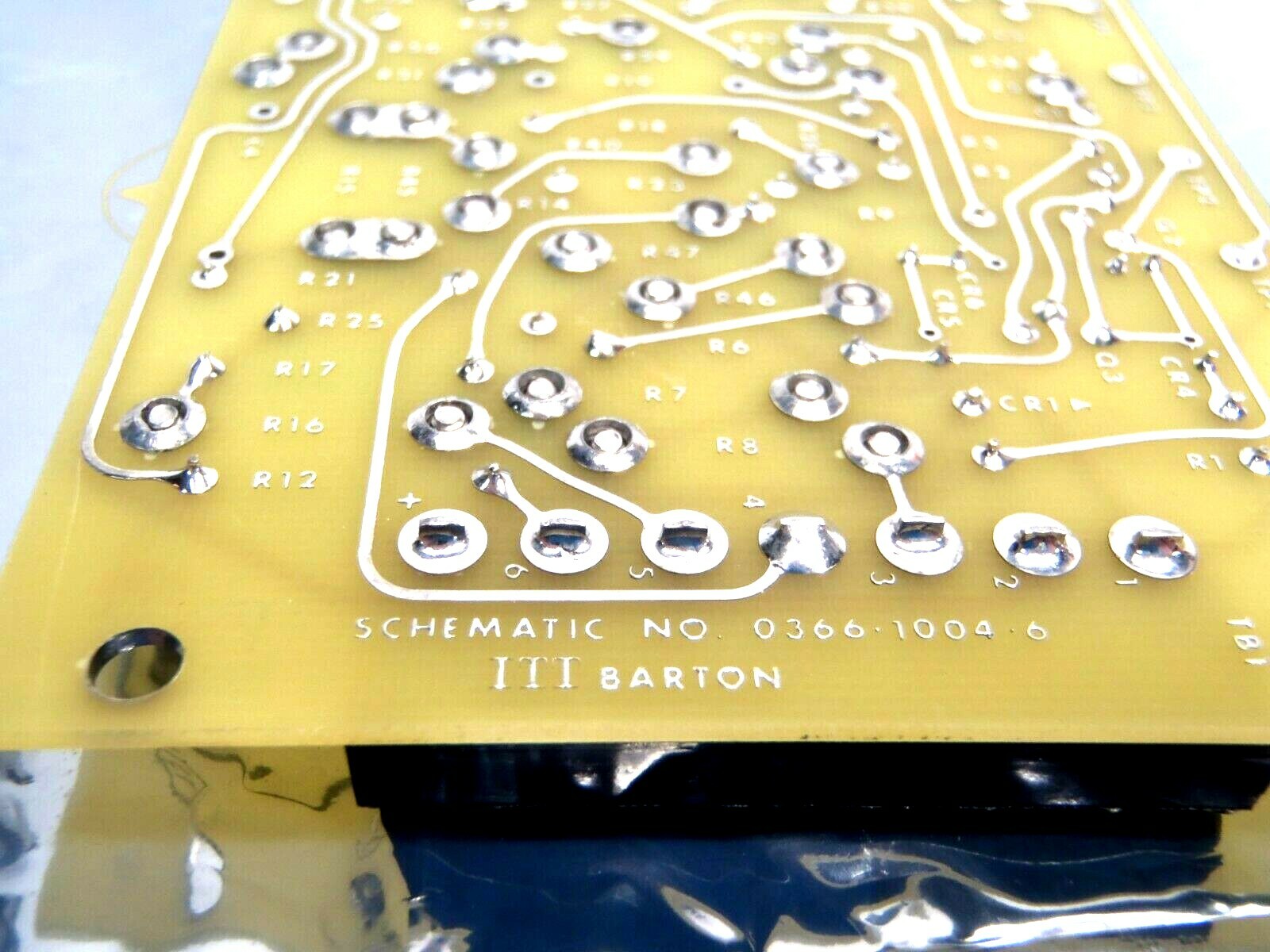 ITT Barton Schematic No. 0366-1004-6 PCB Assembly No. 0366-1022B Rev 14 - Maverick Industrial Sales