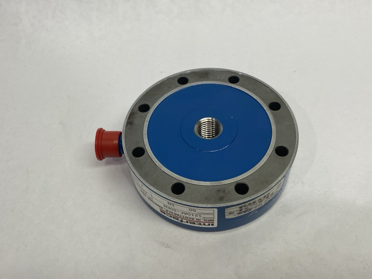 Interface 1210AF-50KN Precision Low-Profile Load Cell, Standard, Universal, 50kN - Maverick Industrial Sales
