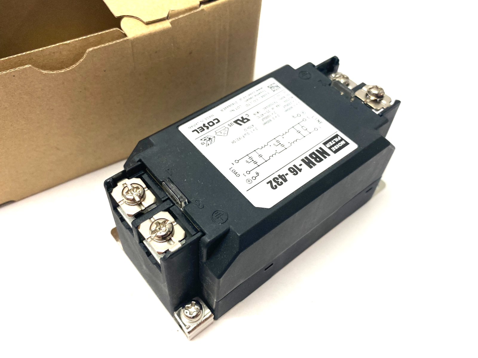 Cosel NBH-16-432 Power Line Noise Filter - Maverick Industrial Sales