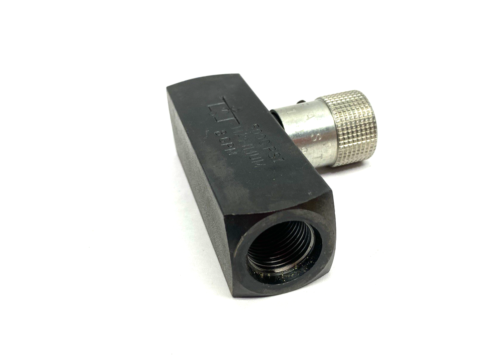 Parker F820S-V Colorflow In-line Flow Control Valve, Hydraulic 5000psi - Maverick Industrial Sales