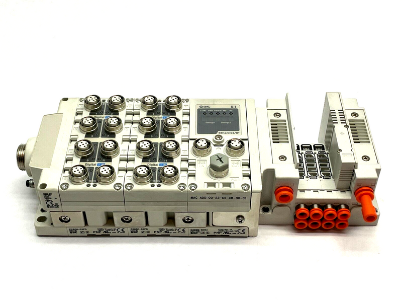 SMC SS5Y3-10S6EB32-03F-N7 Ethernet IP Manifold Assembly - Maverick Industrial Sales