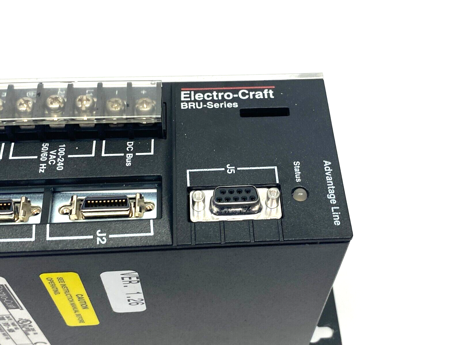 Electro-Craft 47202704/005 BRU Ser Advantage Line Servo Drive 1-Phase 9101-1685 - Maverick Industrial Sales