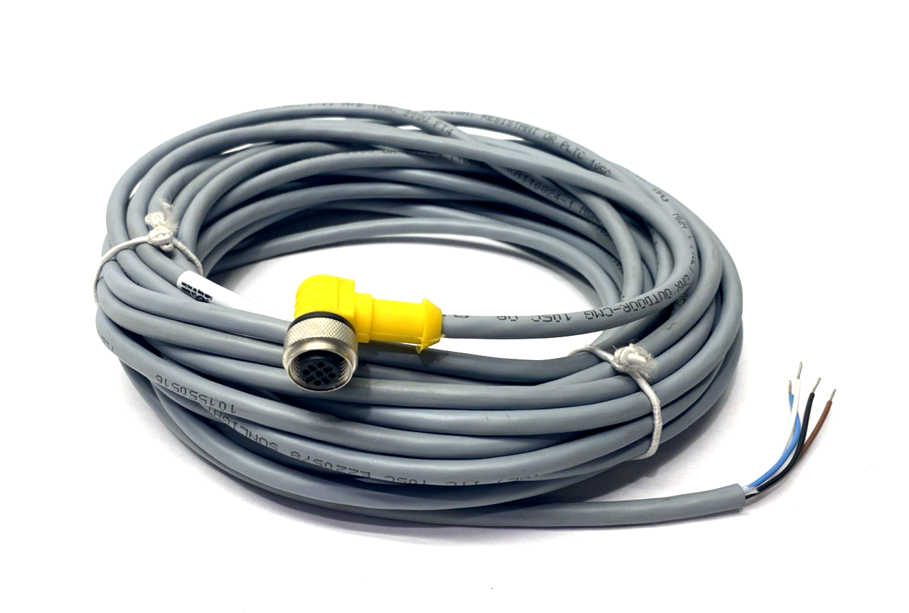 WK 4.4T-10 | Turck Actuator & Sensor Cable M12 Right Angle Female 4-Pin U2435 - New – Open Box - Maverick Industrial Sales