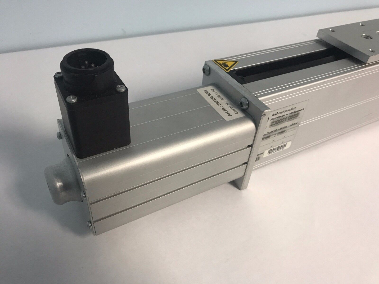 Techno-Isel 230001 0850 Linear Slide Actuator w/ 396330 9001 Stepper Motor - Maverick Industrial Sales