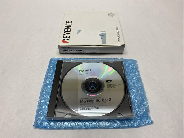 Keyence MB3-H2D4-DVD Marking Builder 3 Version 4.1 - Maverick Industrial Sales