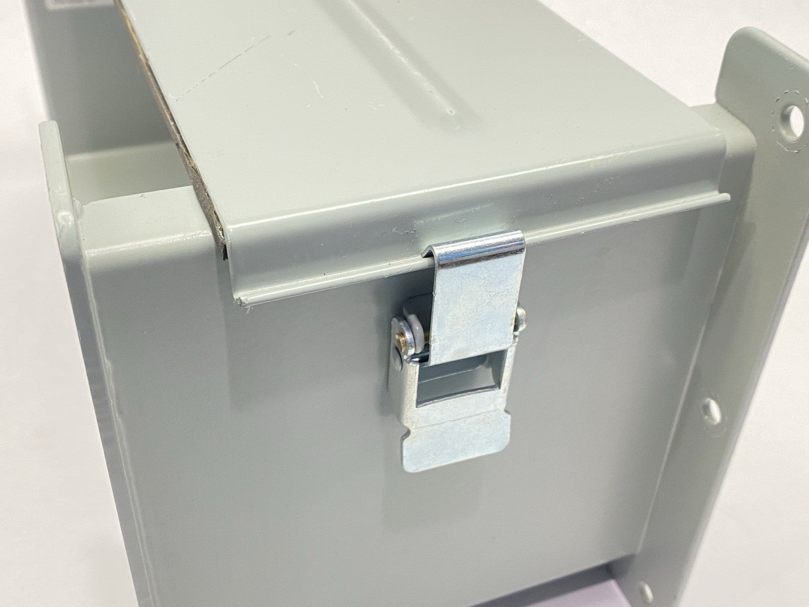 F126L06 | Hoffman Straight Section Lay-in Hinged-Cover Type 12 12" x 6" x 6" Gray - Used - Maverick Industrial Sales