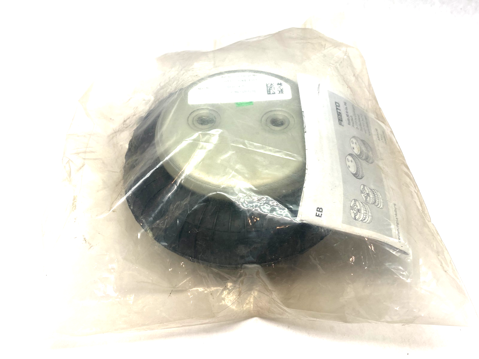Festo EB-165-65 Bellows Cylinder 65mm Stroke 1/4" Connection 36487 - Maverick Industrial Sales