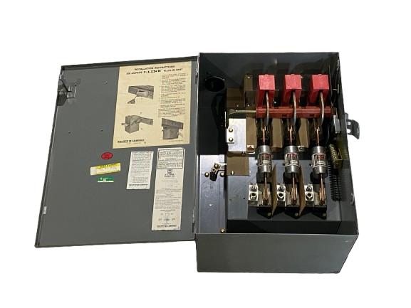 PQ3620G | Square D Fusible Bus Plug-In Unit, I-Line, 3-Pole, 3-Fuse, 600VAC, 200A - Used - Maverick Industrial Sales